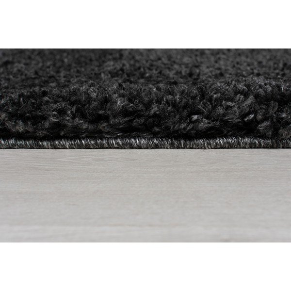 Černý koberec Flair Rugs Sparks, ⌀ 133 cm-image-3