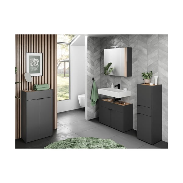 Antracitová koupelnová sestava Forano – Germania-image-2