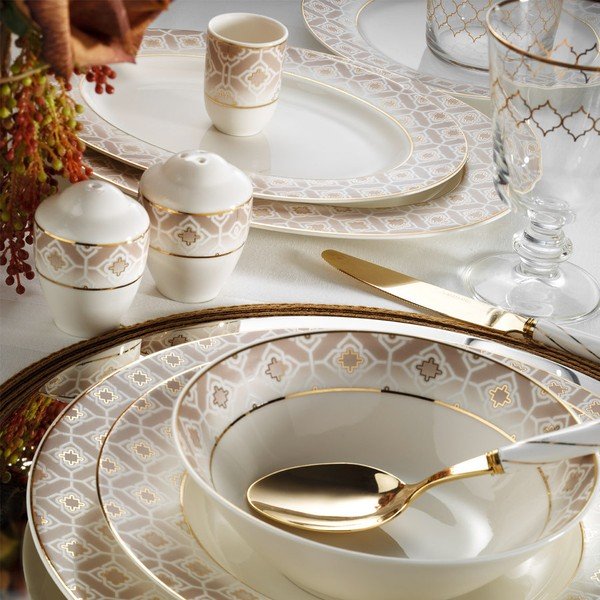 28dílná sada nádobí z porcelánu Kutahya Lola-image-1