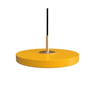 Žluté LED závěsné svítidlo s kovovým stínidlem ø 15 cm Asteria Micro – UMAGE