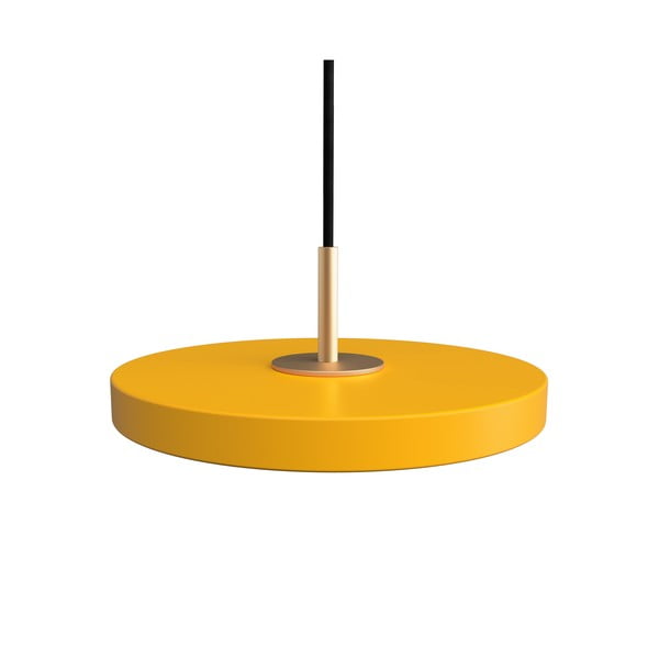 Žluté LED závěsné svítidlo s kovovým stínidlem ø 15 cm Asteria Micro – UMAGE