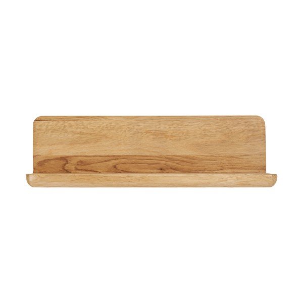 Police z dubového dřeva ve světle přírodní barvě 40 cm Salina – House Nordic-image-3