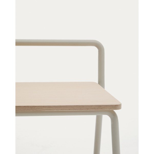 Béžová/v přírodní barvě lavice Tinn – Kave Home-image-3