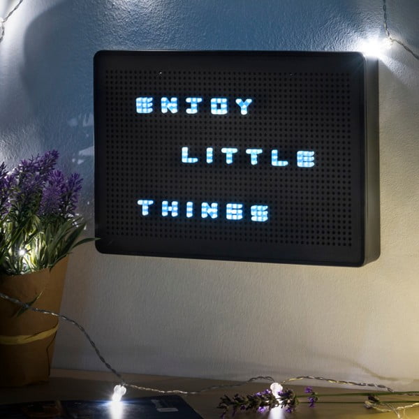 Černá LED světelná tabule s písmenky InnovaGoods-image-4