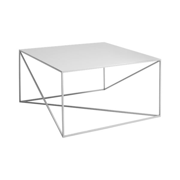 Šedý konferenční stolek Custom Form Memo, 100 x 100 cm
