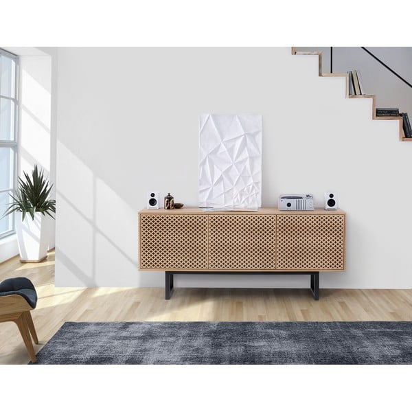 Komoda v dubovém dekoru Woodman Camden Diamond, 175 x 75 cm-image-1