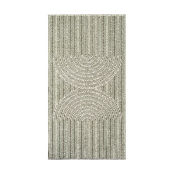 Zelený vnitřní a venkovní koberec 80x150 cm Nova 1201 – Ayyildiz Carpets
