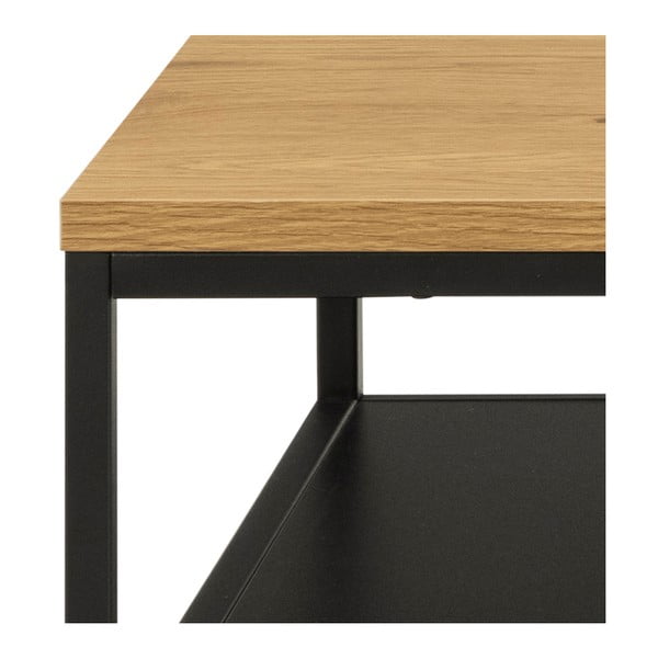 Černý konferenční stolek 60x120 cm Gila - Actona-image-4