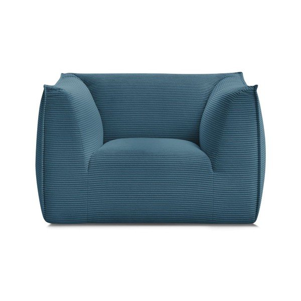 Modré manšestrové křeslo Giorgia – Bobochic Paris-image-2