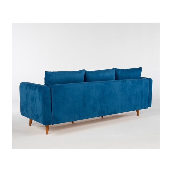 Tmavě modrá pohovka 215 cm Sofia  – Balcab Home-image-3