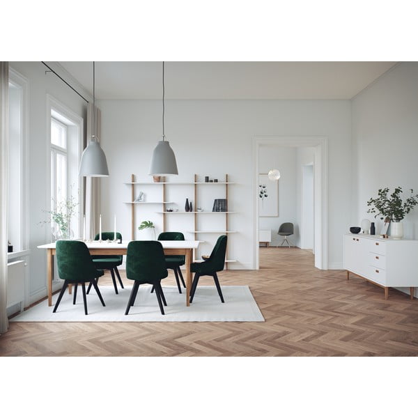 Zelený modulární policový systém 162x190 cm Bridge – Tenzo-image-4