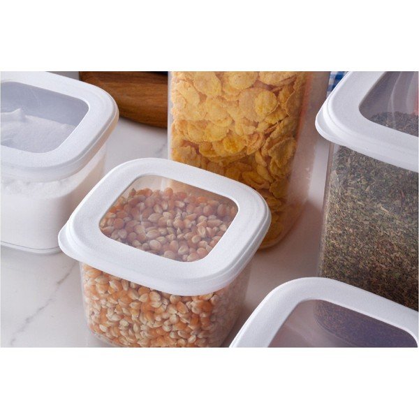 Plastové dózy v sadě 24 ks na potraviny Fresco – Hermia-image-4