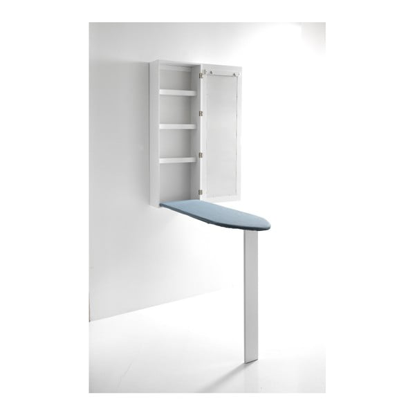 Nástěnné žehlicí prkno se zrcadlem Tomasucci Pratiko-image-1