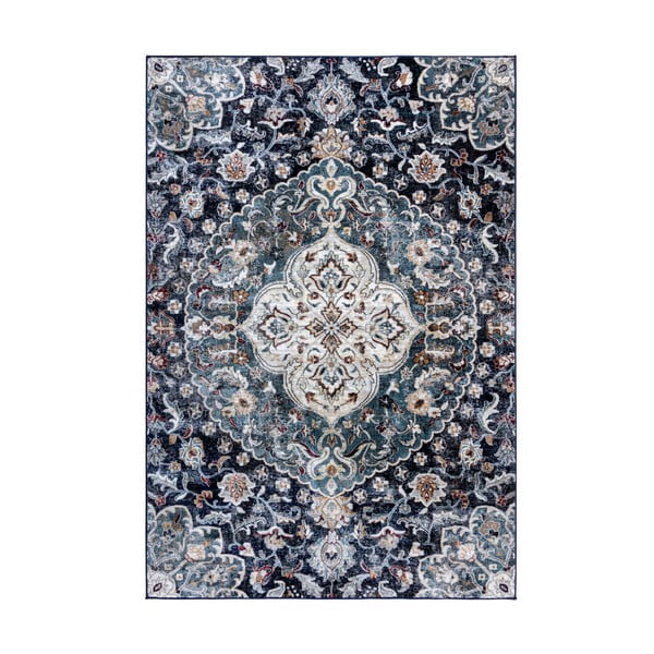 Tmavě modrý koberec Flair Rugs Jaleh, 160 x 230 cm