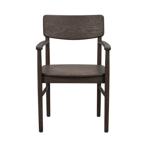 Tmavě hnědá jídelní židle z dubového dřeva Maidstone – Rowico-image-2