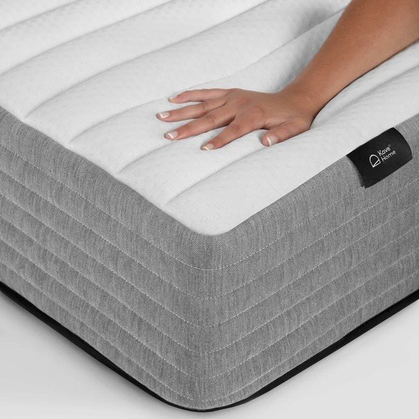Tvrdá pružinová termoregulační matrace 90x200 cm Juno – Kave Home-image-4