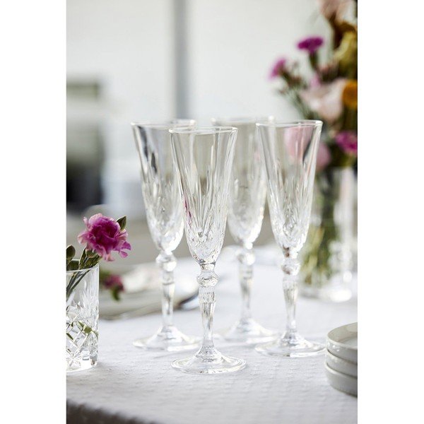 Skleničky v sadě 4 ks na sekt 160 ml Melodia – Lyngby Glas-image-2