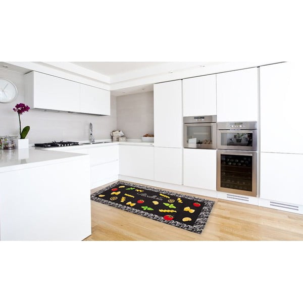 Vysoce odolný kuchyňský koberec Webtappeti Pastabook, 60  x  110 cm
