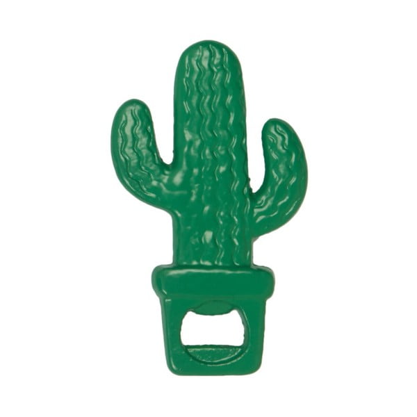 Zelený otvírák na lahve Fisura Abridor Botellas Cactus
