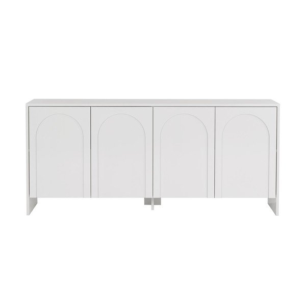 Bílá komoda 180x80x45 cm Arlen  – Kalune Design-image-3