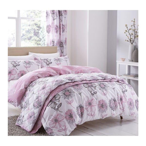 Přehoz přes postel Catherine Lansfield Banbury Floral, 220 x 230 cm