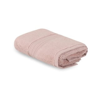 Růžový bavlněný ručník 30x50 cm Chicago – Foutastic
