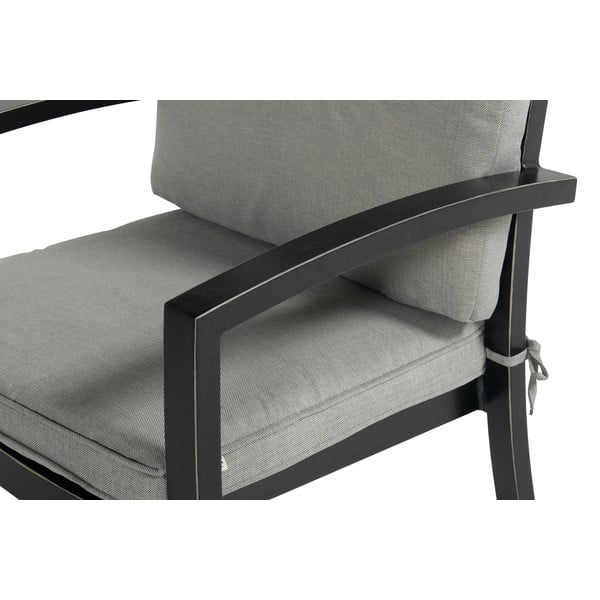 Šedá kovová zahradní židle Rosario – Hartman-image-3