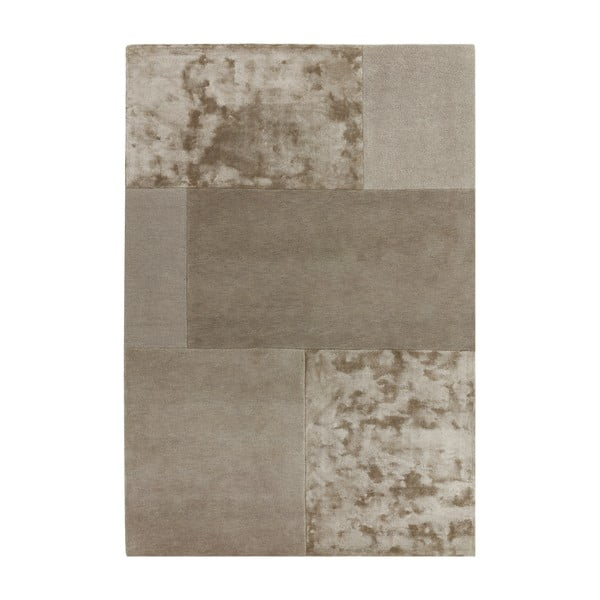 Hnědošedý koberec Asiatic Carpets Tate Tonal Textures, 120 x 170 cm