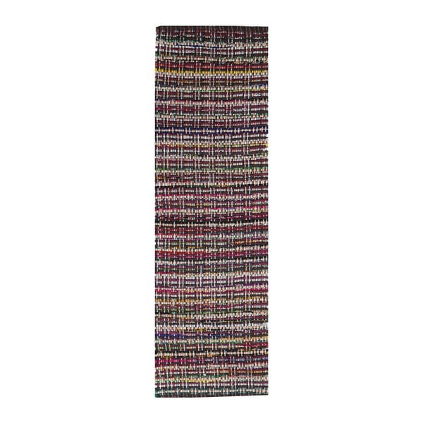 Ručně tkaný bavlněný koberec Webtappeti Arcobaleno, 50 x 80 cm