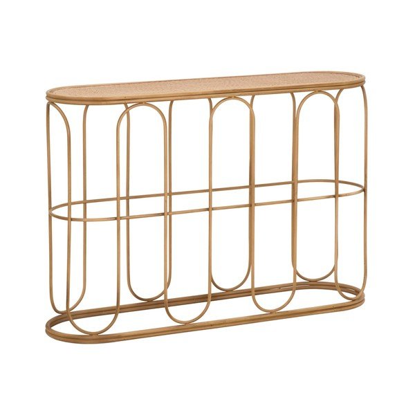 Ratanový konzolový stolek v přírodní barvě 32x110 cm Samui – Mauro Ferretti