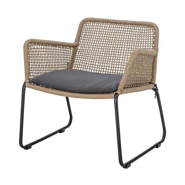 Šedo-béžové zahradní křeslo Mundo – Bloomingville-image-4