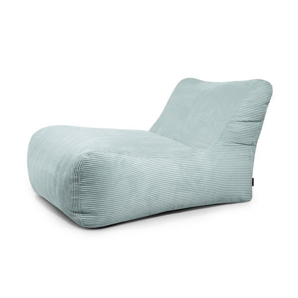 Manšestrový sedací vak v mentolové barvě Lounge 100 – SLOWDOWN
