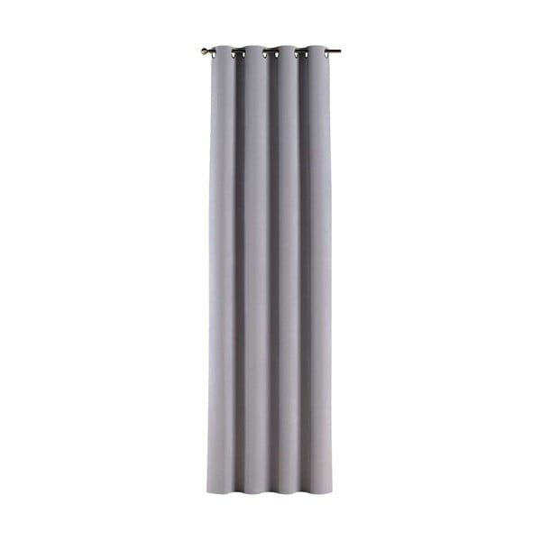 Šedý závěs 260x130 cm Posh Velvet - Yellow Tipi-image-2