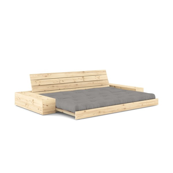 Šedá rozkládací pohovka 244 cm Base – Karup Design-image-4