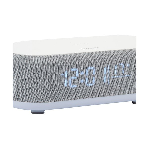 Digitální budík s bezdrátovou nabíječkou Vogue – Karlsson-image-4