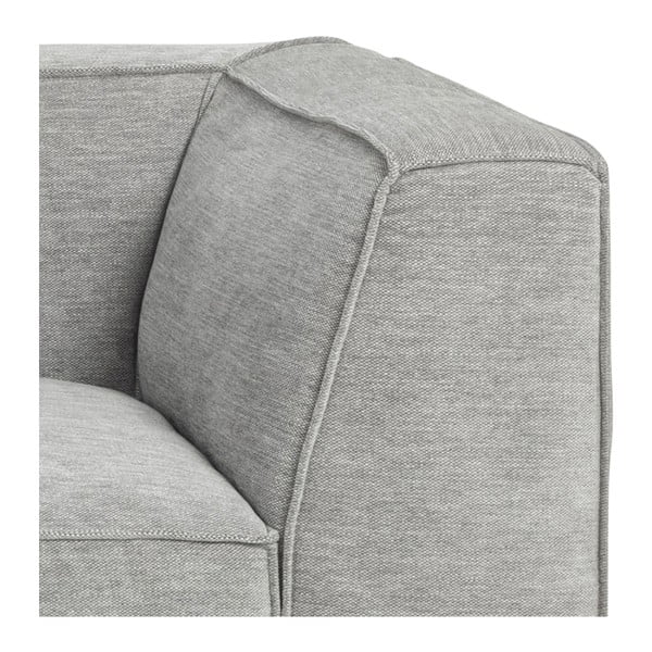 Světle šedá modulární rohová pohovka Bonami Selection Fairfield, levý roh, 266 cm-image-1