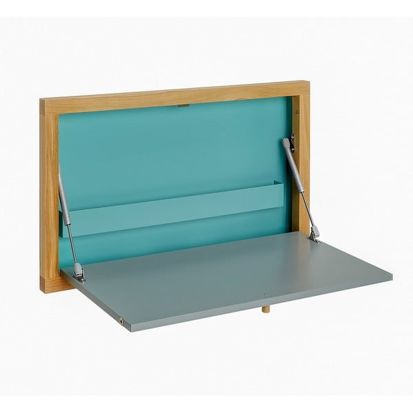 Modrý vyklápěcí stůl Woodman Banti-image-2