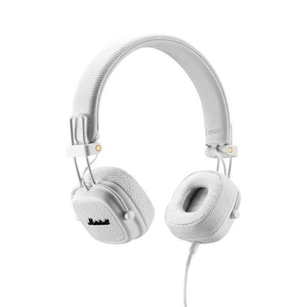 Bílá sluchátka Marshall Major III