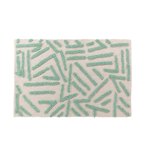 Pratelný koberec v mentolovo-krémové barvě 60x90 cm Athena – douceur d'intérieur-image-4