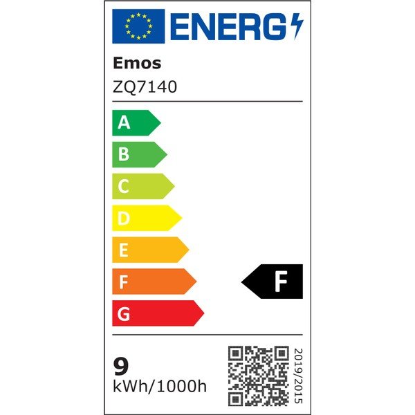 Teplá LED žárovka E27, 9 W – EMOS-image-2