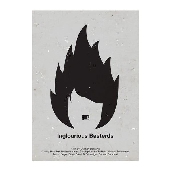 Plakát Inglorious bastards, 29,7x42 cm, limitovaná edice
