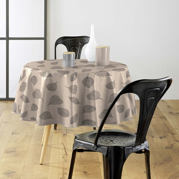 Omyvatelný ubrus ø 160 cm Feuillys – douceur d'intérieur-image-2