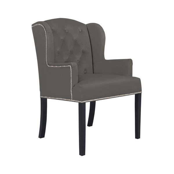 Šedé křeslo Mazzini Sofas Apollo
