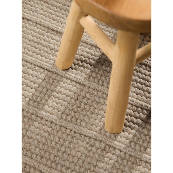 Béžový ručně tkaný vlněný běhoun 80x250 cm Camden Parker – Ted Baker-image-3