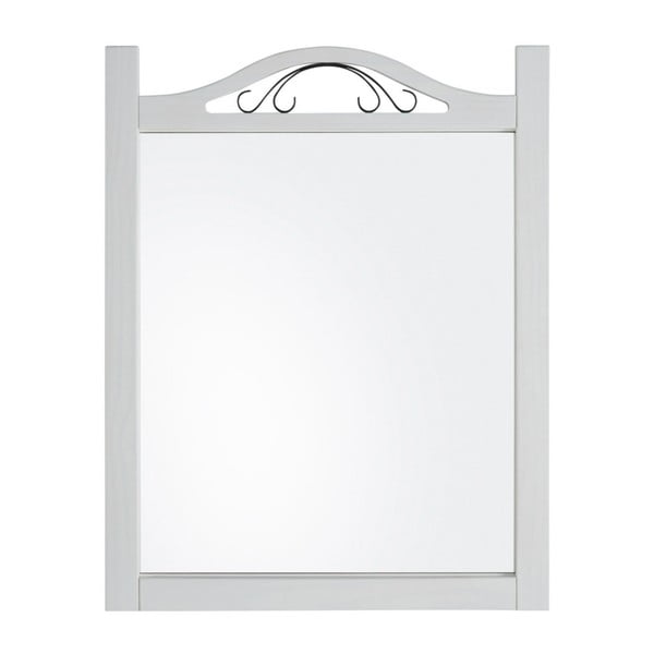 Bílé nástěnné zrcadlo 13Casa Perla