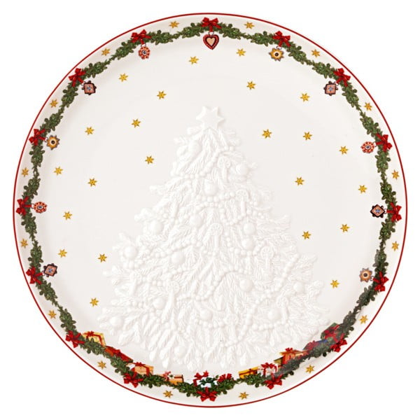 Porcelánový talíř s vánočním motivem Villeroy & Boch, ø 25,5 cm