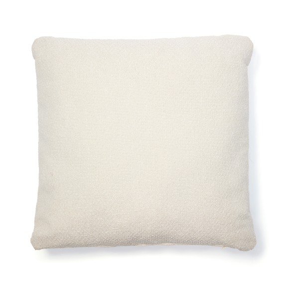 Krémový žinylkový polštář na gauč Martina – Kave Home