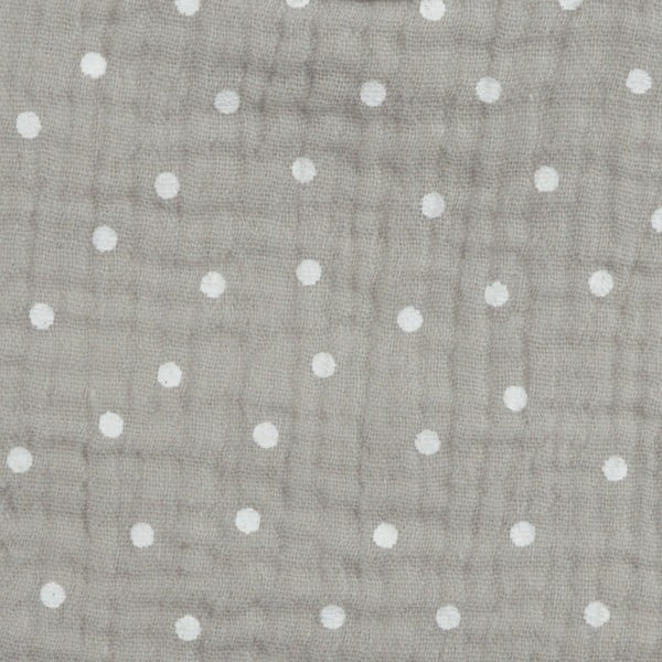 Šedé mušelínové slintáky v sadě 2 ks – Bébé Douceur-image-1