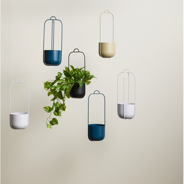 Kovové závěsné obaly na květináče v sadě 2 ks ø 16 cm Lotus – Hübsch-image-2