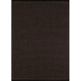 Černý venkovní koberec Floorita Tatami, 180 x 280 cm